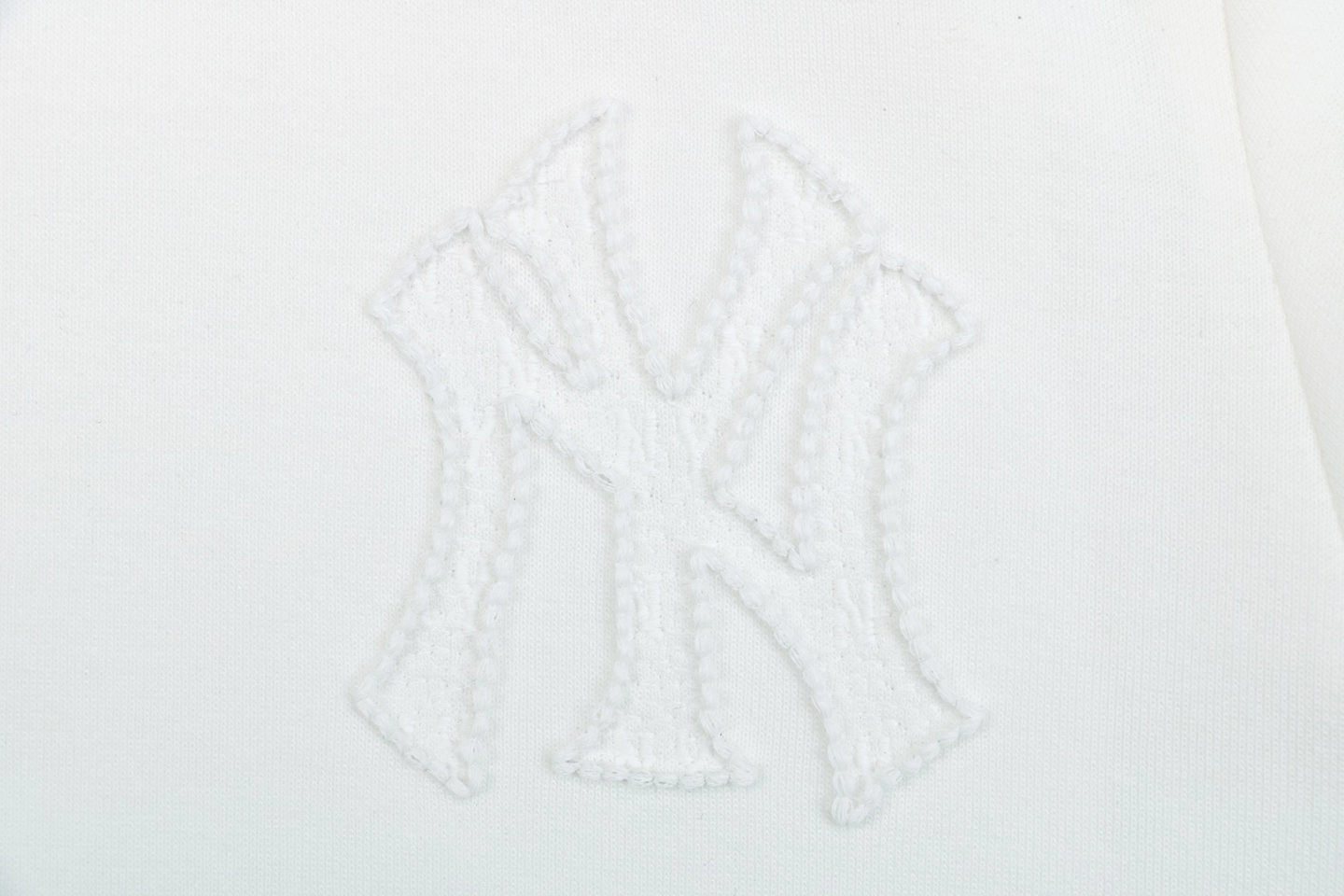 MLB Big Back NY Embroidered Shirt White NY Brand