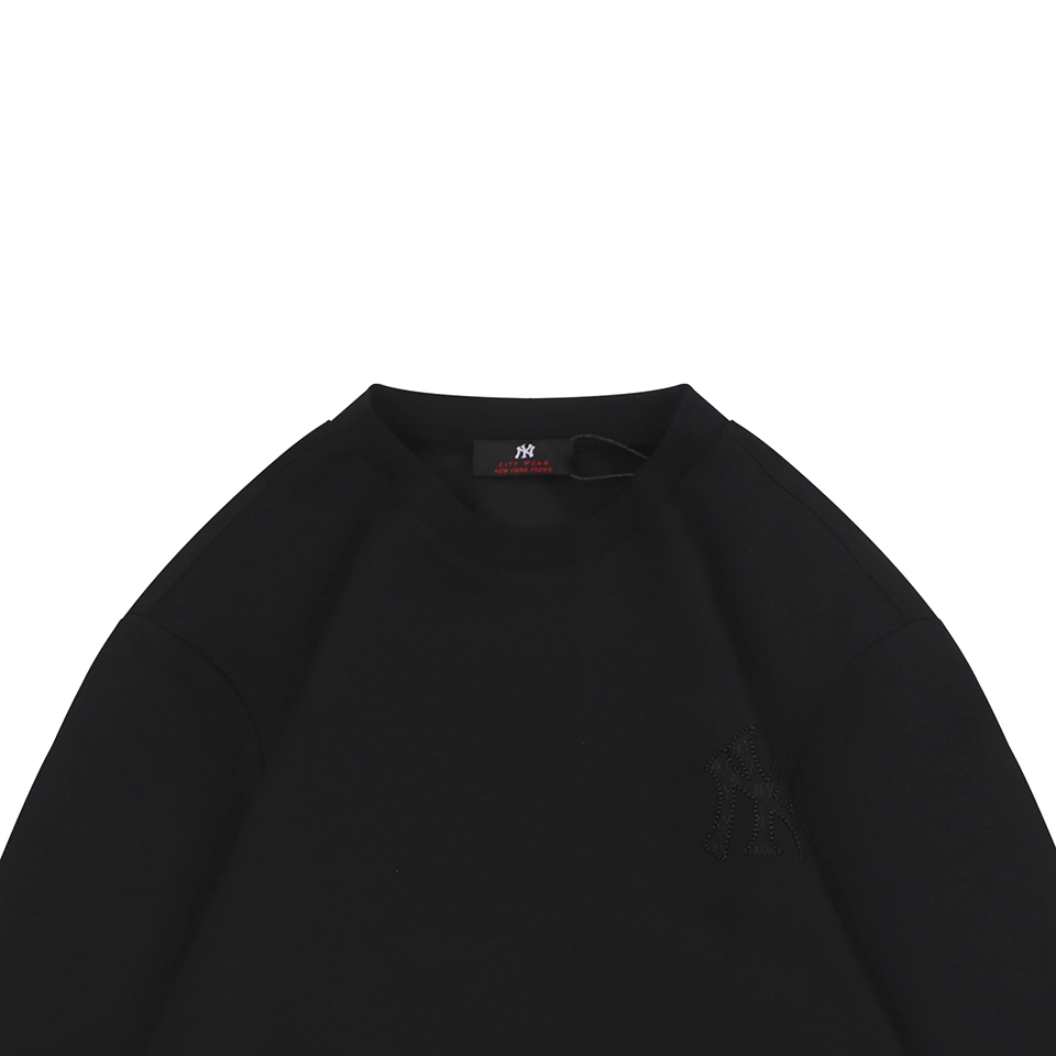 MLB Big Back NY Embroidered Shirt Black