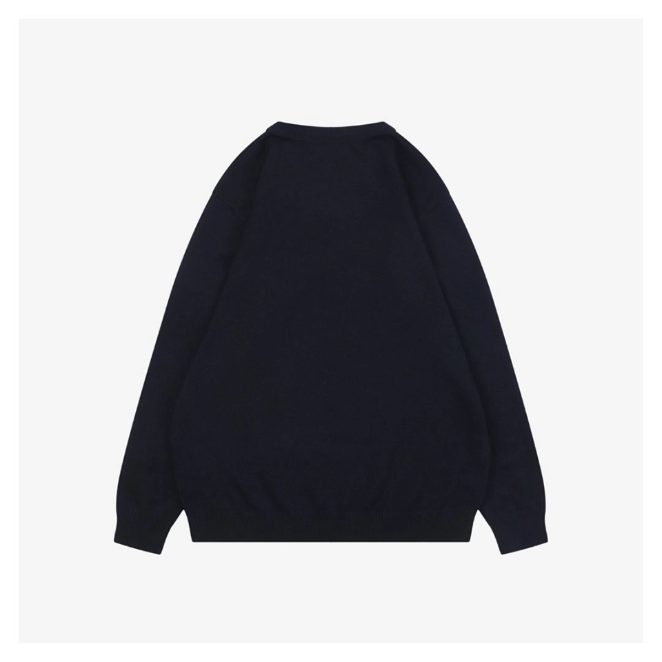 BBry BT Logo Embroidered Crewneck Sweater Back view