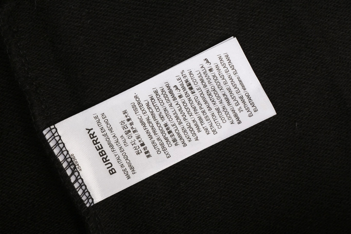 BBry Check Hooded Zip-Up Jacket Black Wash label