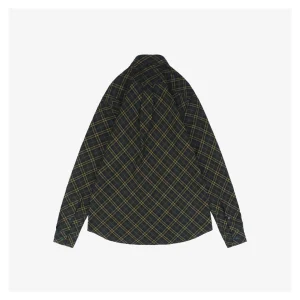 BBry Shield Plaid Twill Shirt Back view