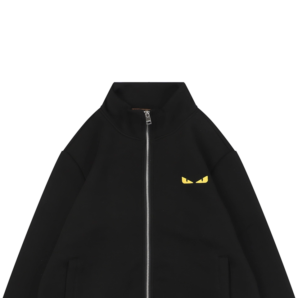 Fendi Monster Eyes Air Cotton Hooded Jacket