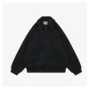 MM Dark Green Plaid Quilted Padded Jacket