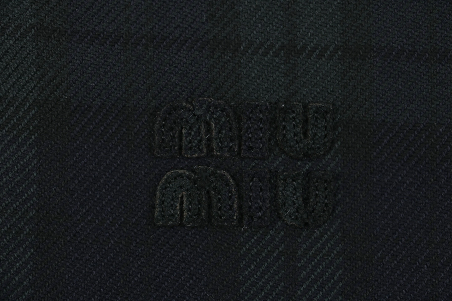 MM Dark Green Plaid Quilted Padded Jacket Brand