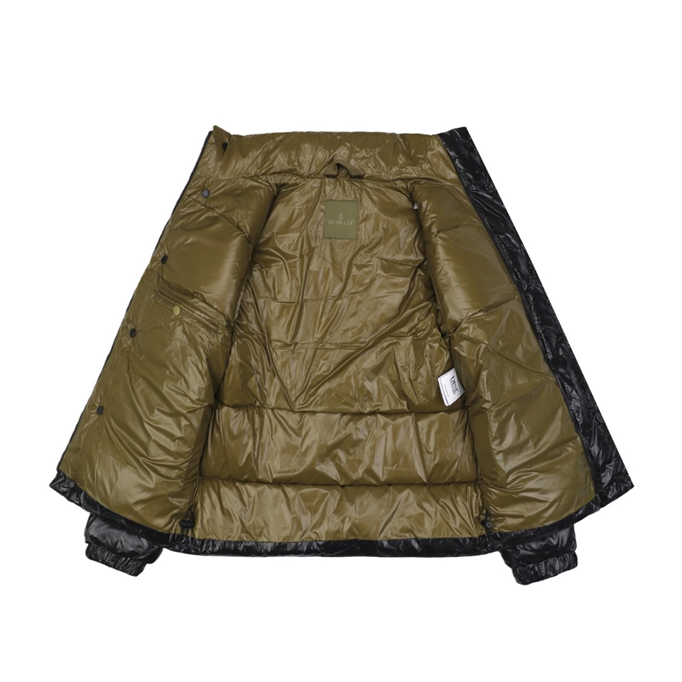 Mxxcler Abbadia Short Quilted Down Jacket #MT-2066 Black Lining