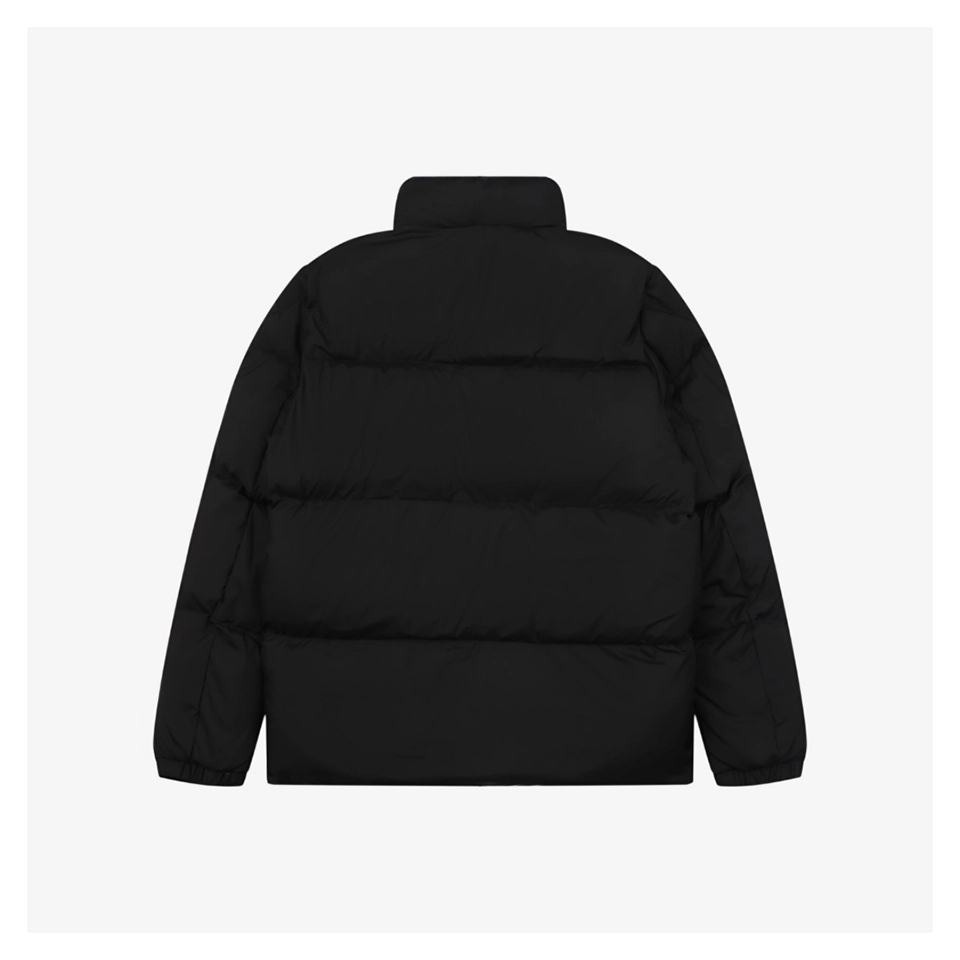 Mxxcler Besbre High-Collar Pocket Down Jacket Black Back view