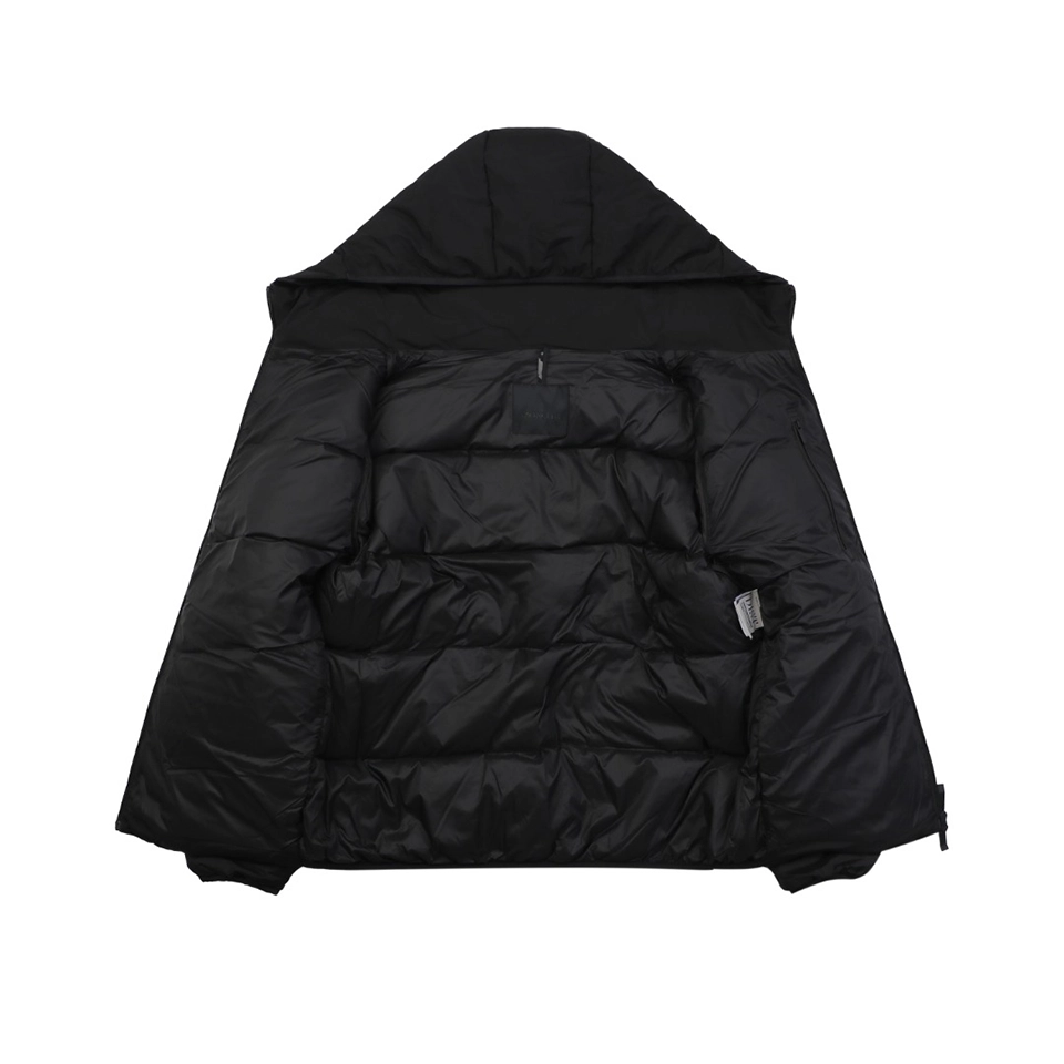 Mxxcler Forez Hooded Down Jacket #MT-518 Black Lining
