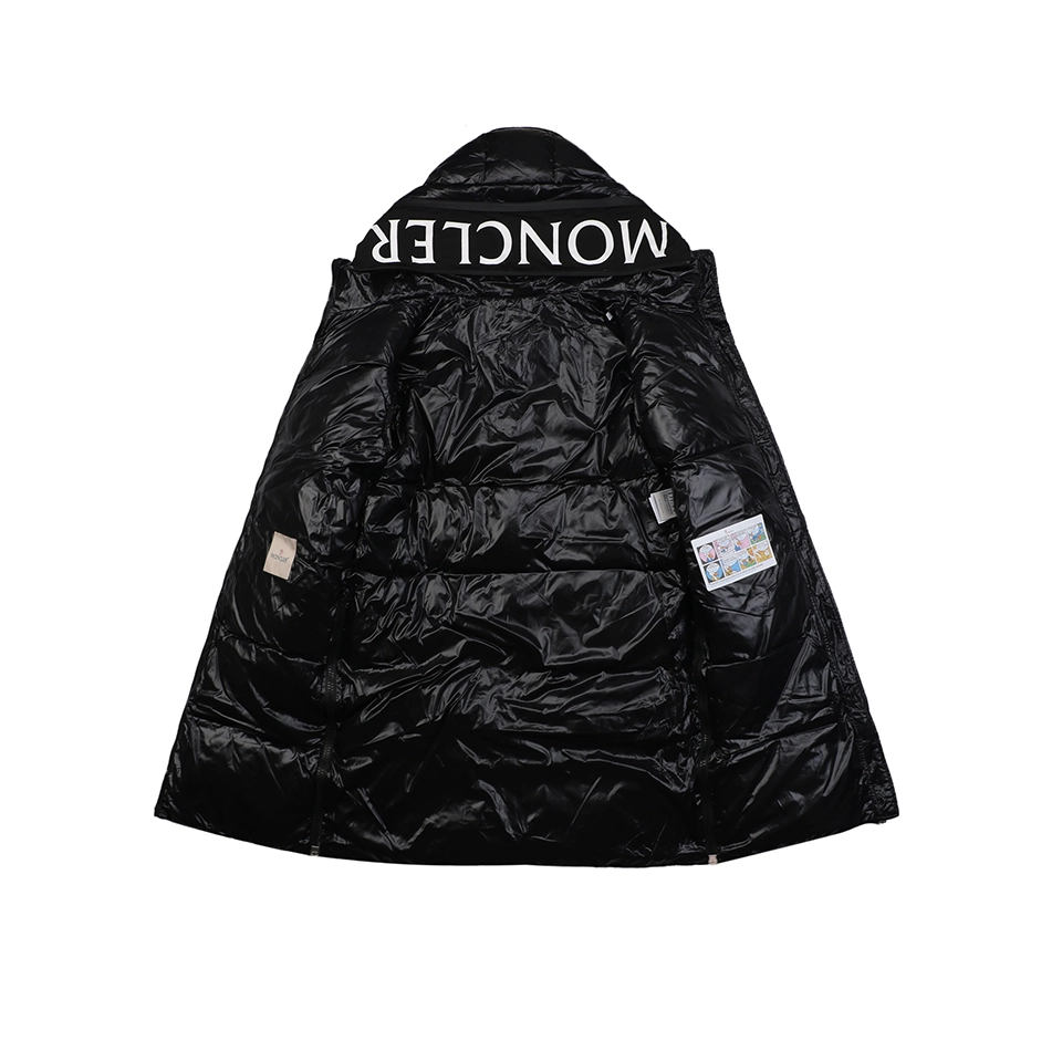 Mxxcler Genius 1952 Logo Hooded Long Down Jacket Lining