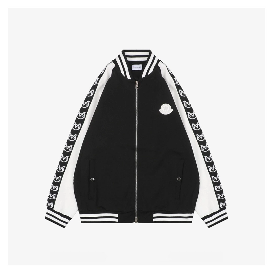 Mxxcler Logo Tape Track Jacket Front view