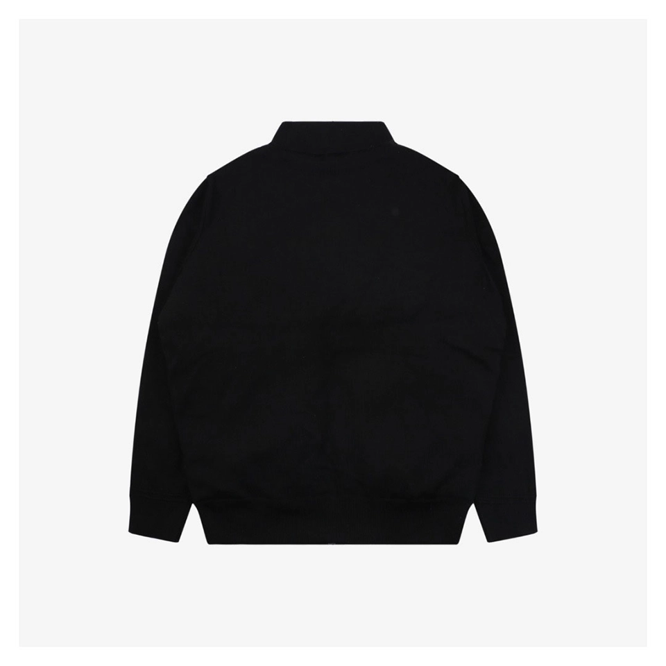 Mxxcler Ribbed Panel Knit Down Jacket #MT-802 Back view