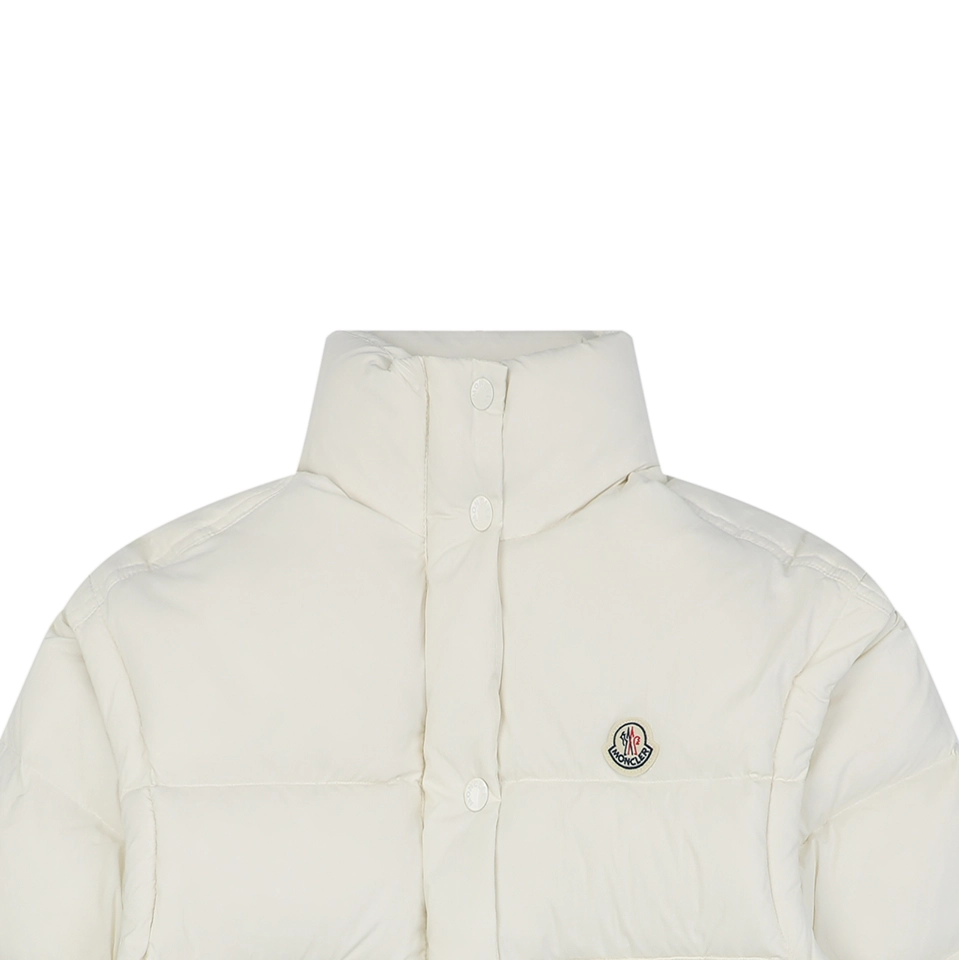 Mxxcler Selle Detachable Short Down Jacket White
