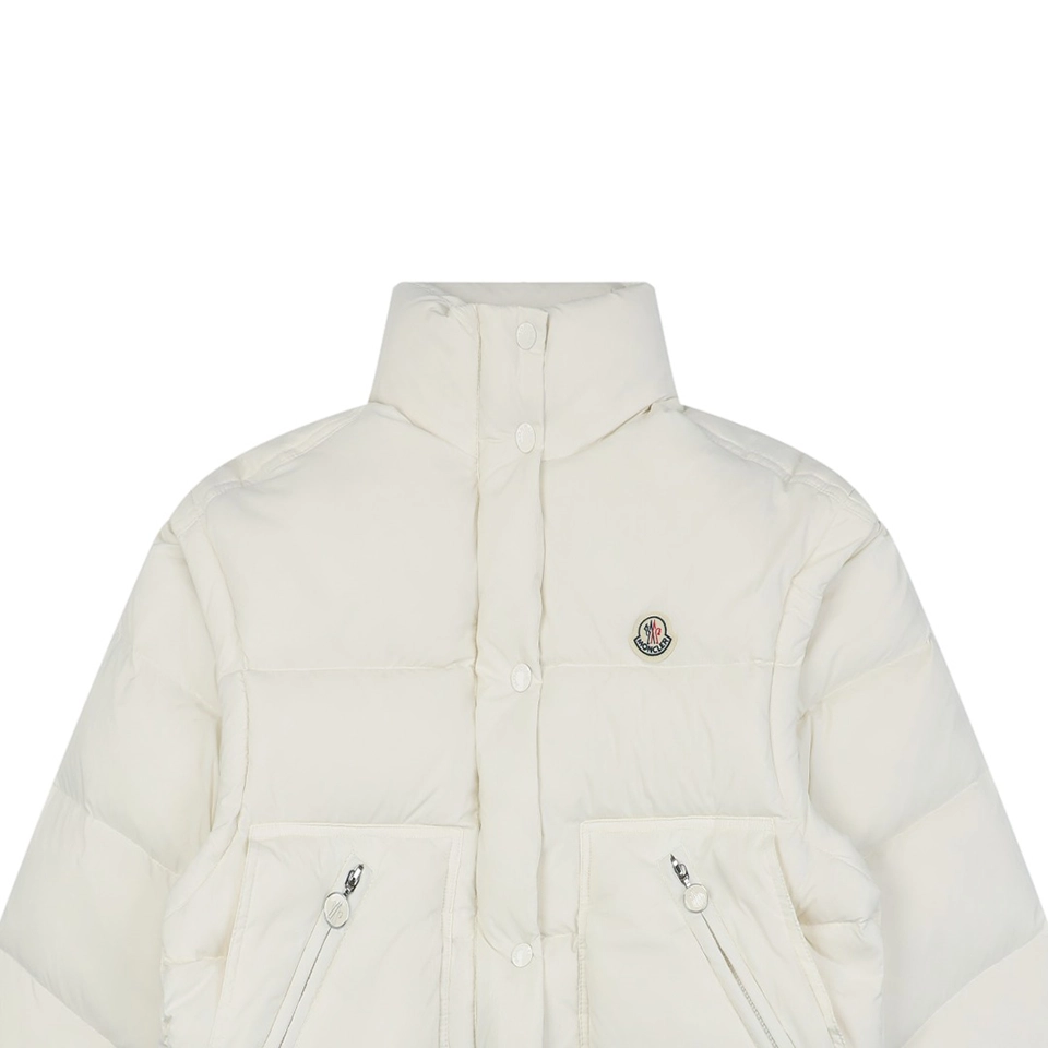 Mxxcler Selle Detachable Short Down Jacket White