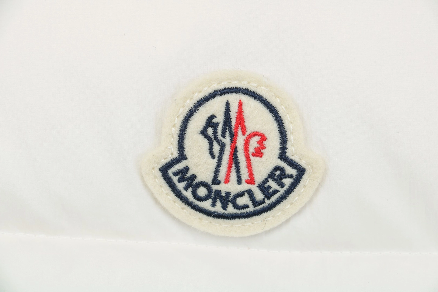 Mxxcler Selle Detachable Short Down Jacket White Brand label