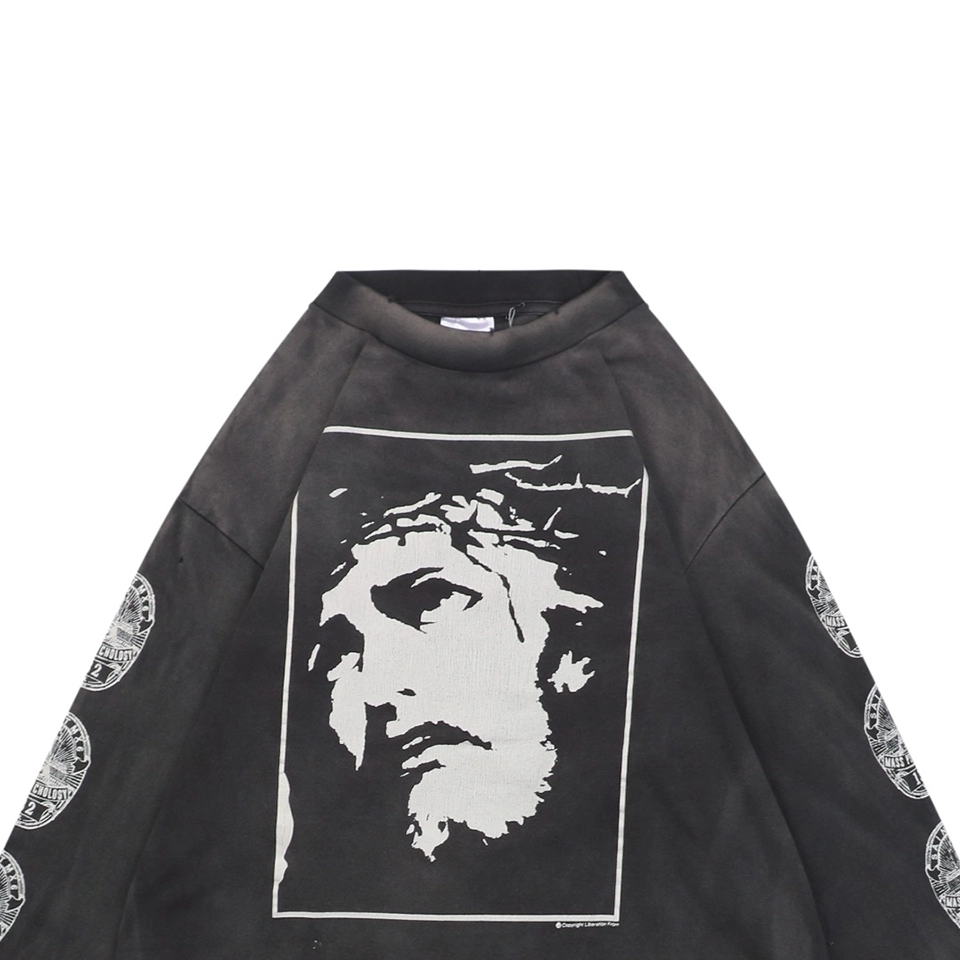 Saint Michael Vintage Jesus Graphic Shirt