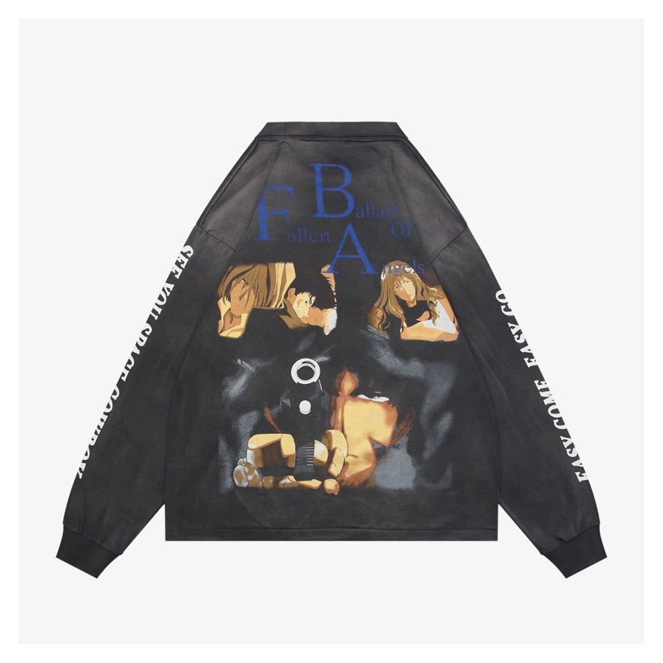 Saint Michael x Cowboy Bebop “Ballad of Fallen Angels” Vintage Wash Shirt Back view