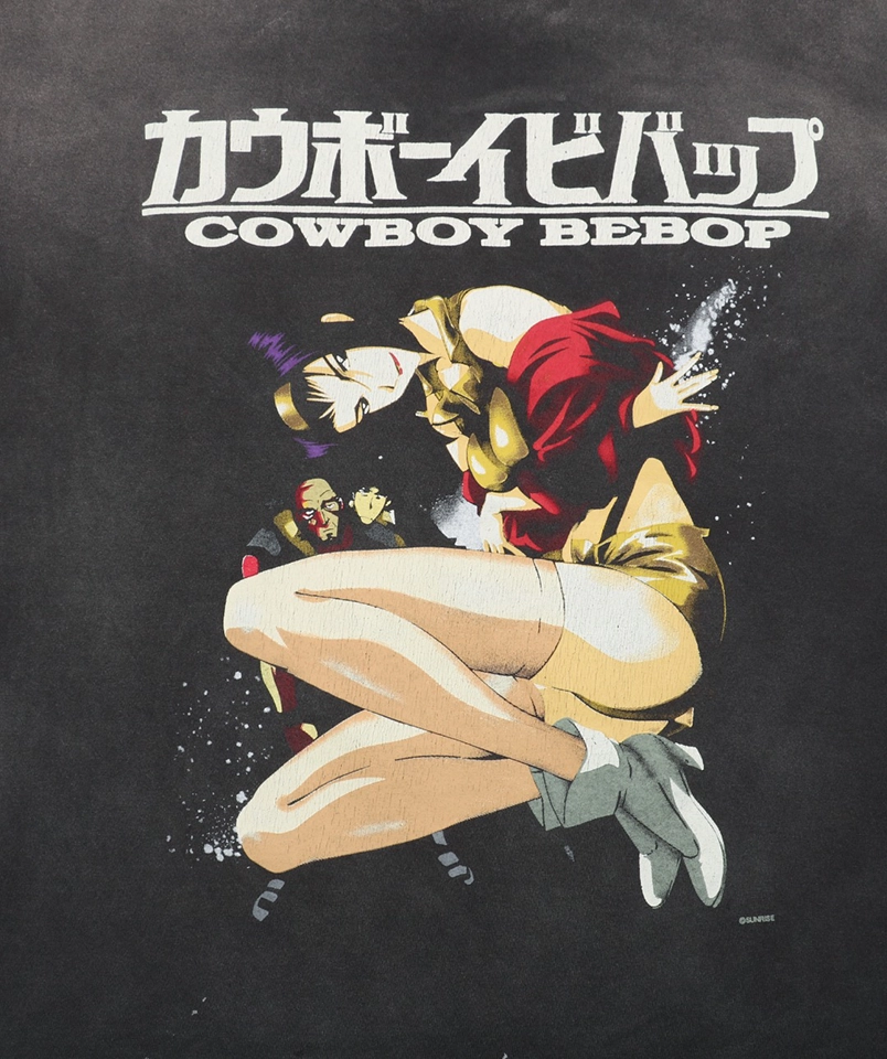 Saint Michael x Cowboy Bebop “Ballad of Fallen Angels” Vintage Wash Shirt Front Print
