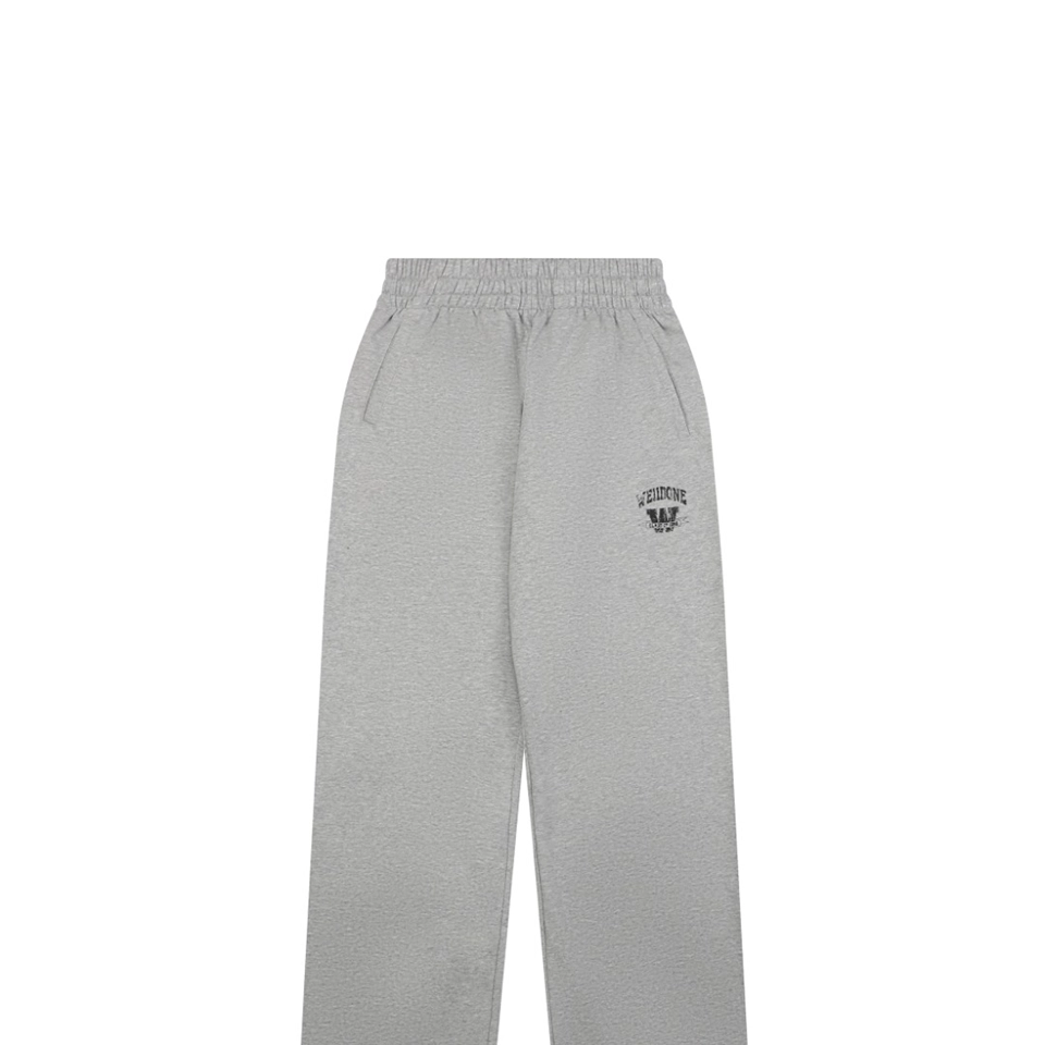 We11done Distressed Letter Sweatpants