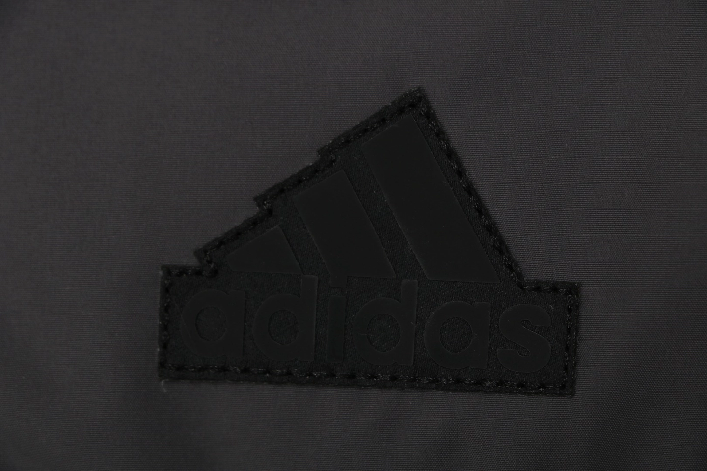 Adidas Three-Stripe Hooded Down Jacket Grey Brand