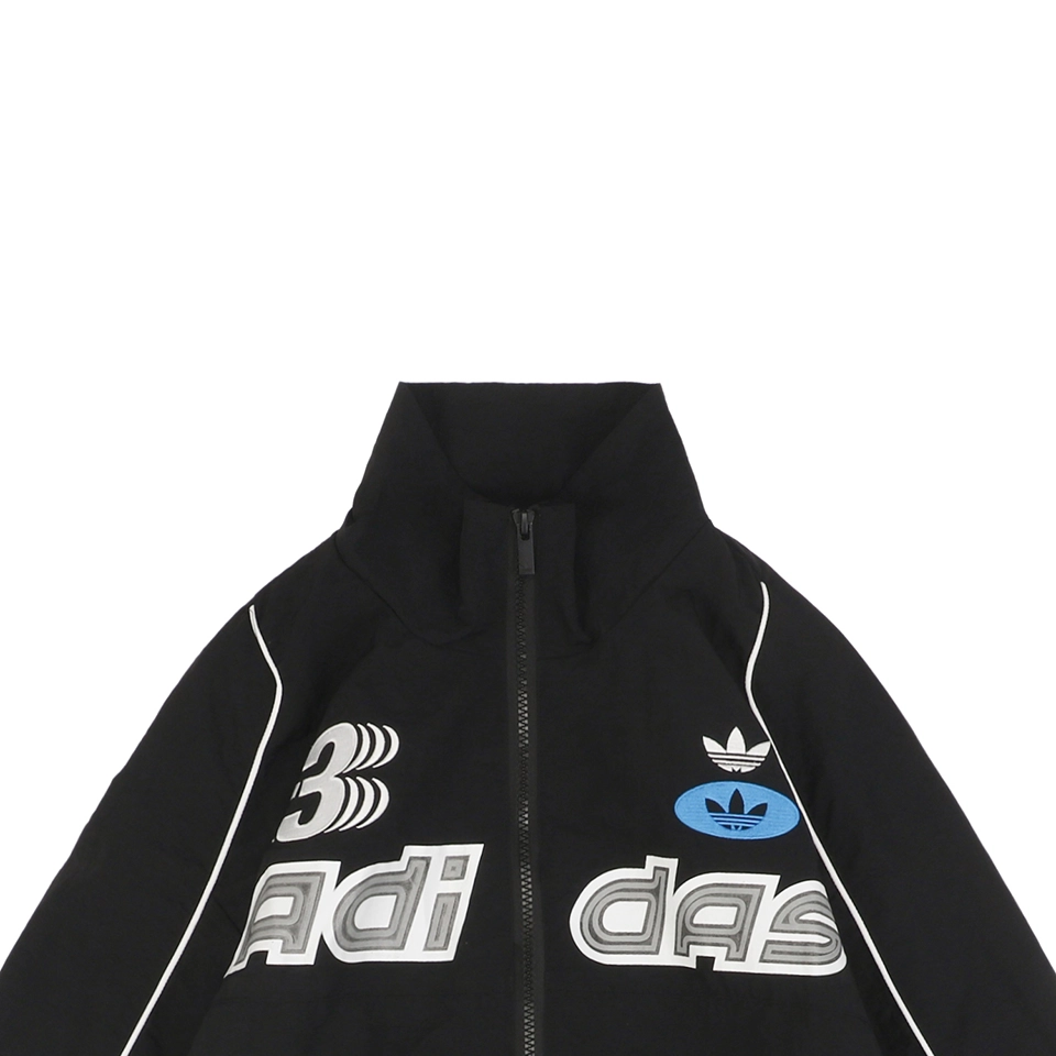 Adidas Valentine’s Day Trefoil Reflective Track Jacket Black