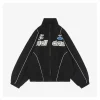 Ad Valentine’s Day Trefoil Reflective Track Jacket (Black/Grey)