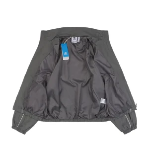 Adidas Valentine’s Day Trefoil Reflective Track Jacket Grey Lining