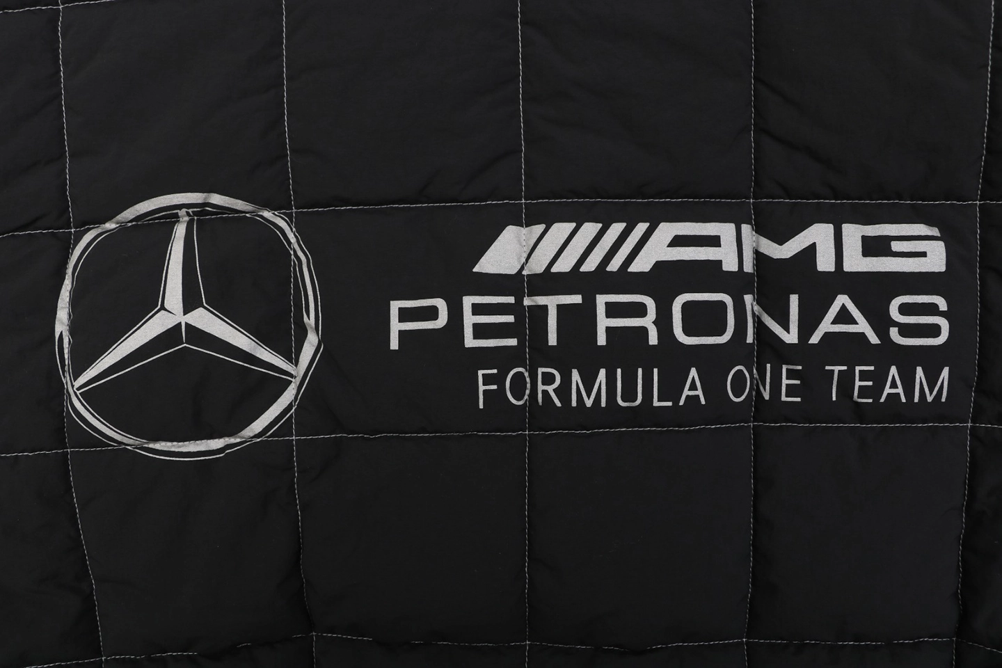 Adidas × F1 Mercedes Stand Collar Racing Jacket Print