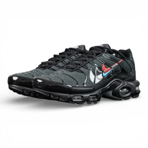 Air Max Plus 'Multi Swoosh - Black Bright Crimson'