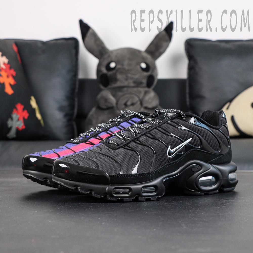 Nike Air Max Plus “Unity” rainbow gradient colorway side view