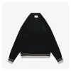 Ami Heart Color-Block Knit Cardigan