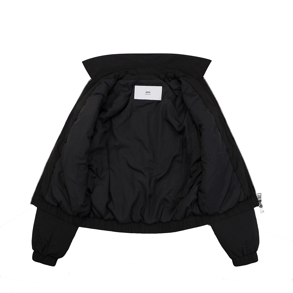 Ami Metal Heart Logo Jacket Lining