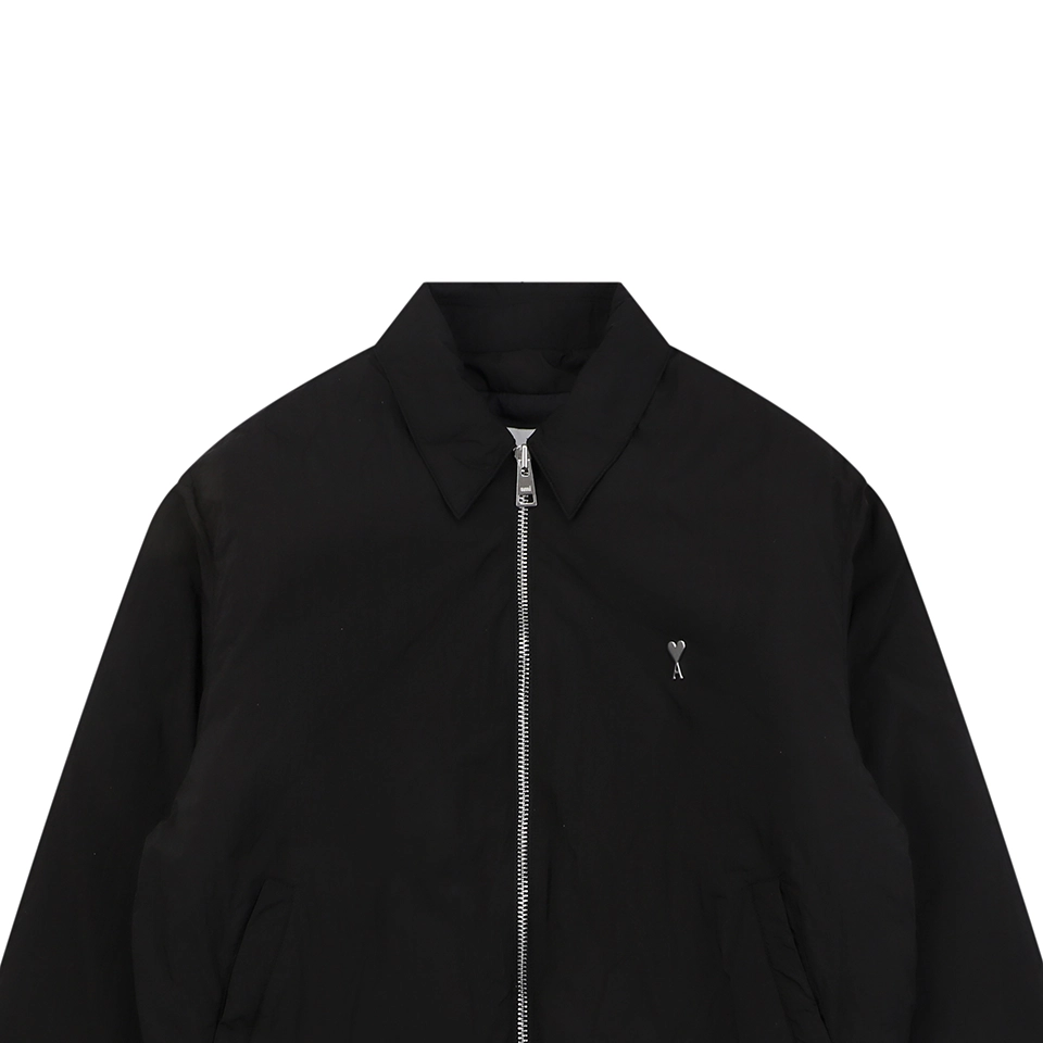 Ami Metal Heart Logo Jacket