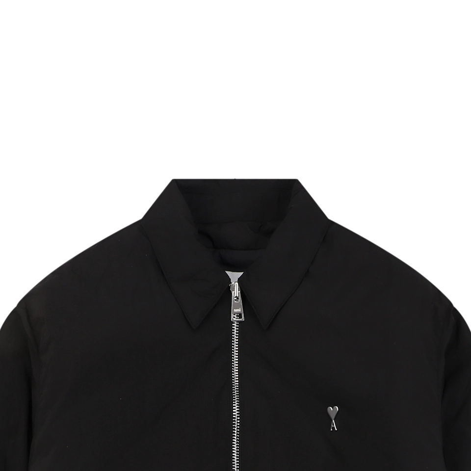 Ami Metal Heart Logo Jacket