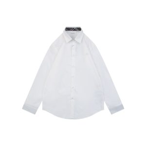 BBry Tonal Equestrian Knight Embroidered Shirt White Front view