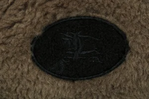 Burberry Black Label Shearling Zip-Up Jacket Brand label