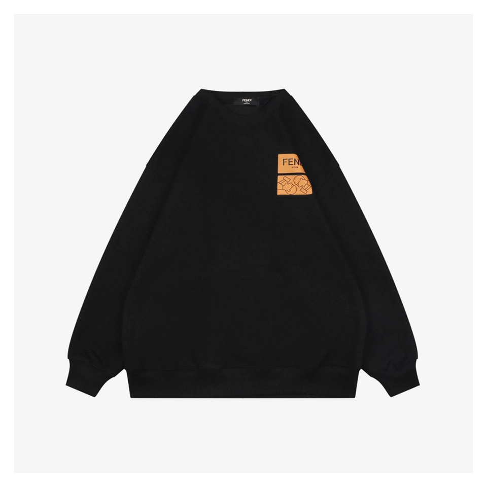 Fendi × Heytea Collaboration Crewneck Sweatshirt Front view