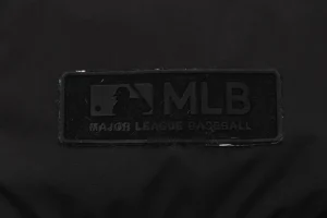 MLB New York Yankees Logo Long Down Jacket Black Brand label