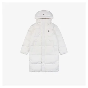 MLB New York Yankees Logo Long Down Jacket White Front view