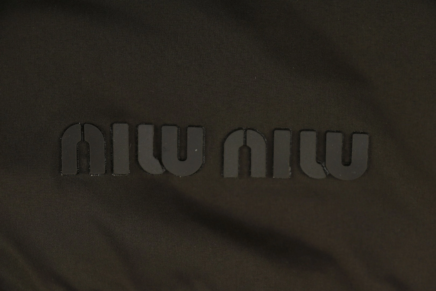 Miu Miu Leather Collar Down Vest Brand