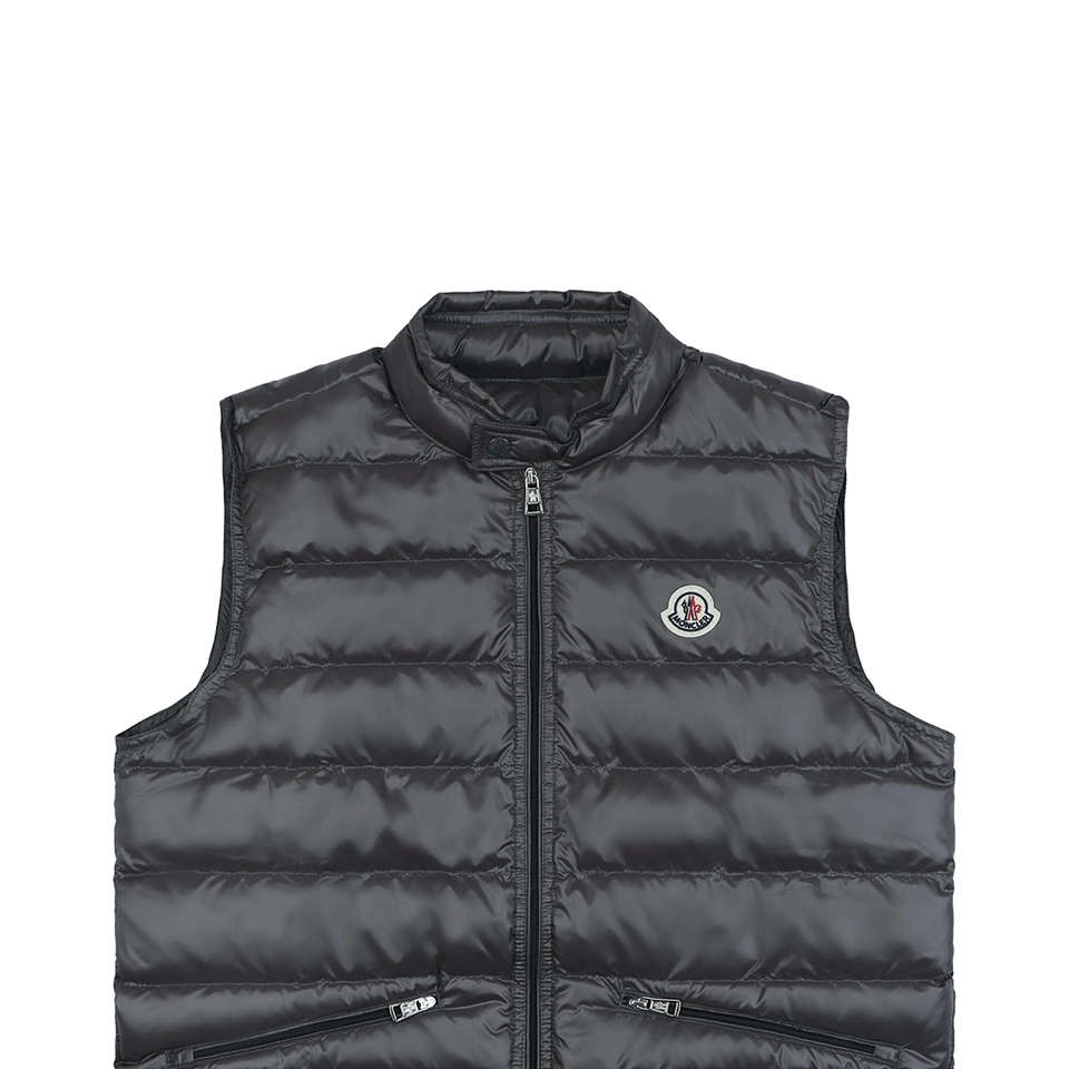 Moncler Gui Quilted Lightweight Down Vest