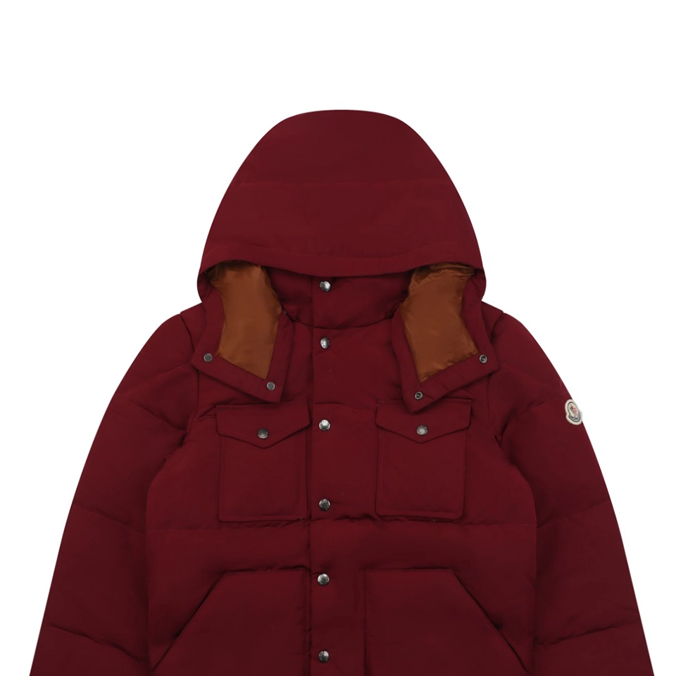 Moncler Rouge Hooded Down Jacket #MX-30 Red