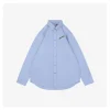Mxxcler Signature Embroidered Pocket Shirt