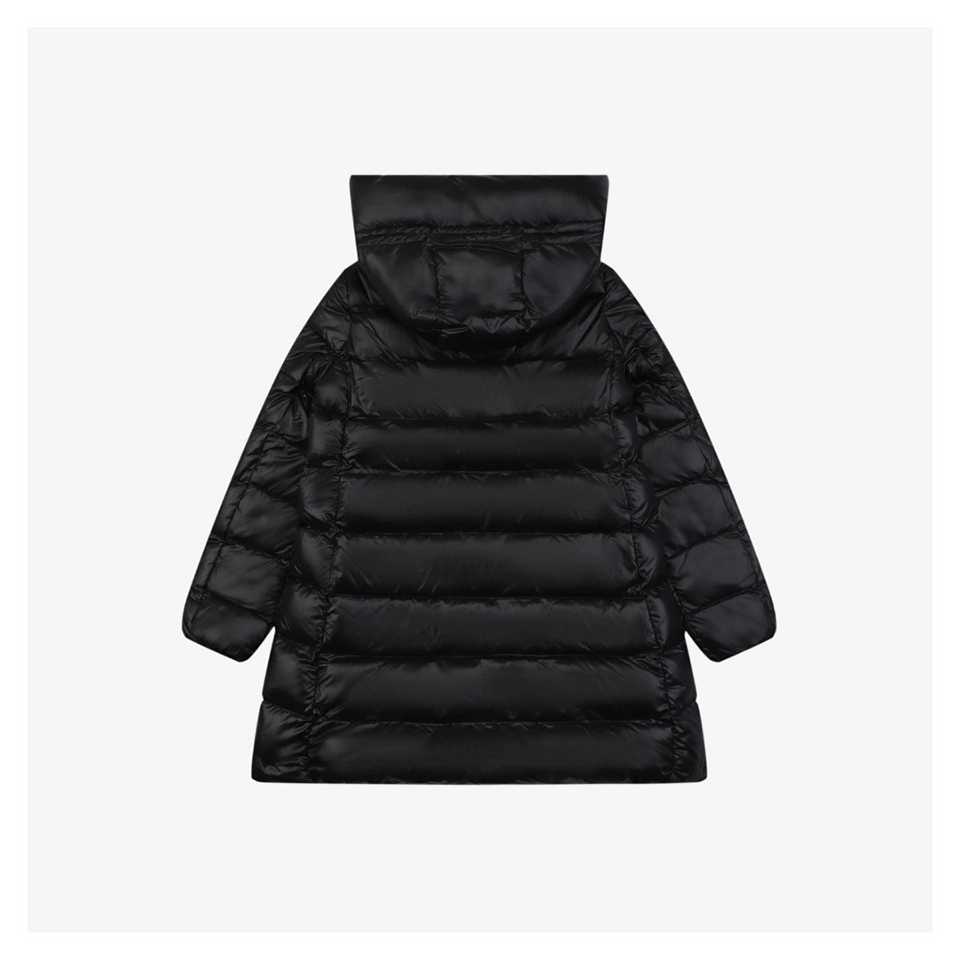 Moncler Suyenne Hooded Mid-Length Down Jacket Back view