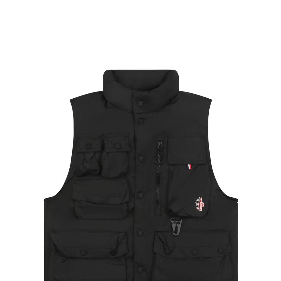 Moncler Tongass Utility Down Vest #MX-33 Black