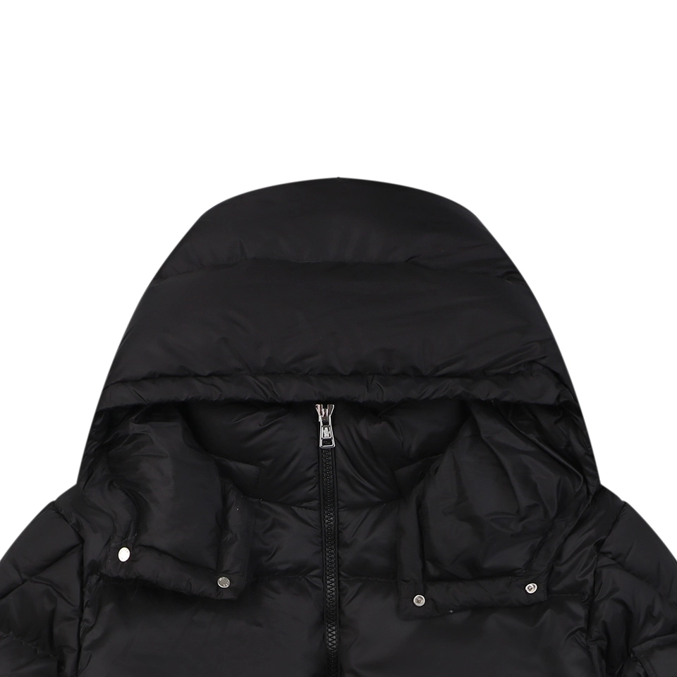 Moncler Vouyere Maya 2 Hooded Down Jacket #510 Black