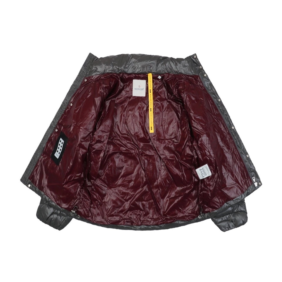 Moncler x Palm Angels Haunani Stand Collar Down Jacket Grey Lining