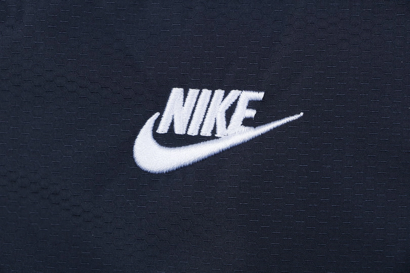 Nike Swoosh Stand Collar Down Jacket Blue brand