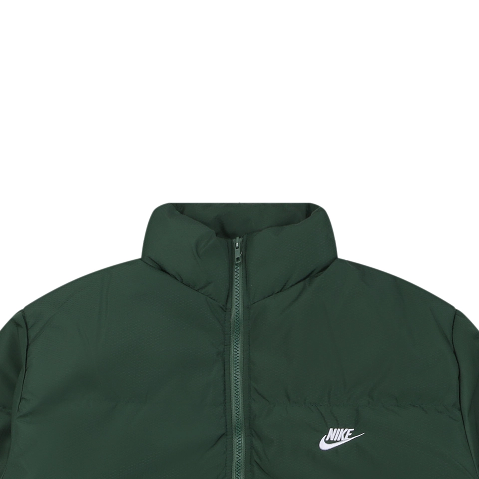 Nike Swoosh Stand Collar Down Jacket Green