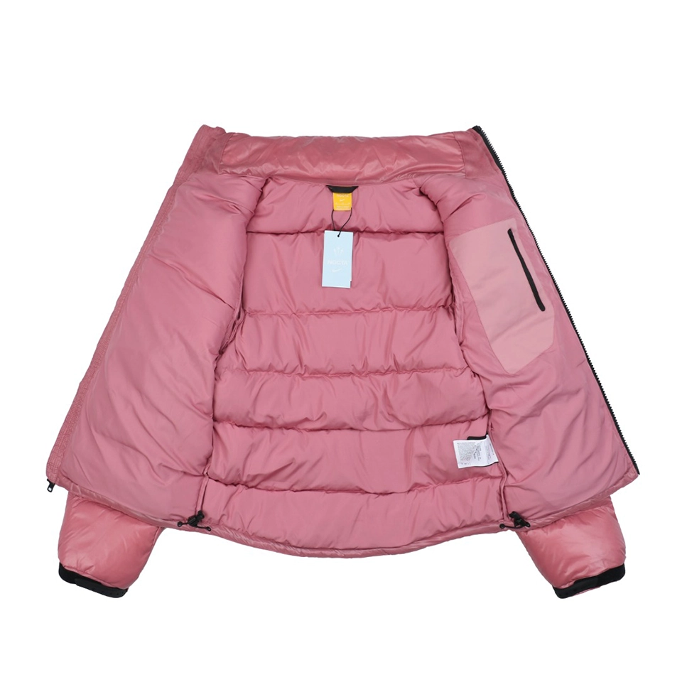 Nike x Drake NOCTA Stand Collar Down Jacket Pink Lining