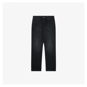 Ralph Lauren RR Leather Patch Selvedge Denim Jeans Front view