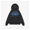 Saint Michael Angel Rebirth Vintage Distressed Graphic Hoodie